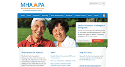 Desktop Screenshot of mhapa.org