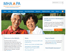 Tablet Screenshot of mhapa.org